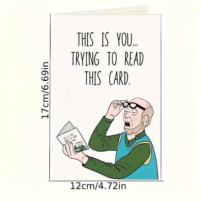 Листівка на День народження   Конверт у подарунок, гумор Україна - 1 фото товару