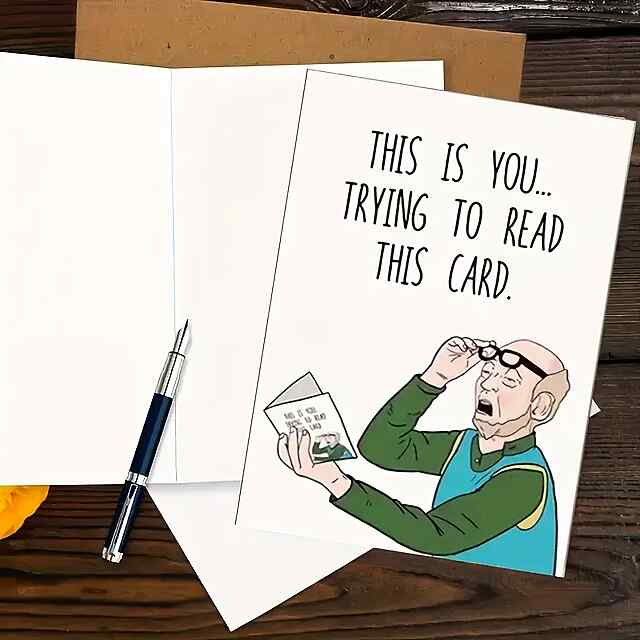 Листівка на День народження   Конверт у подарунок, гумор Україна - 2 фото товару