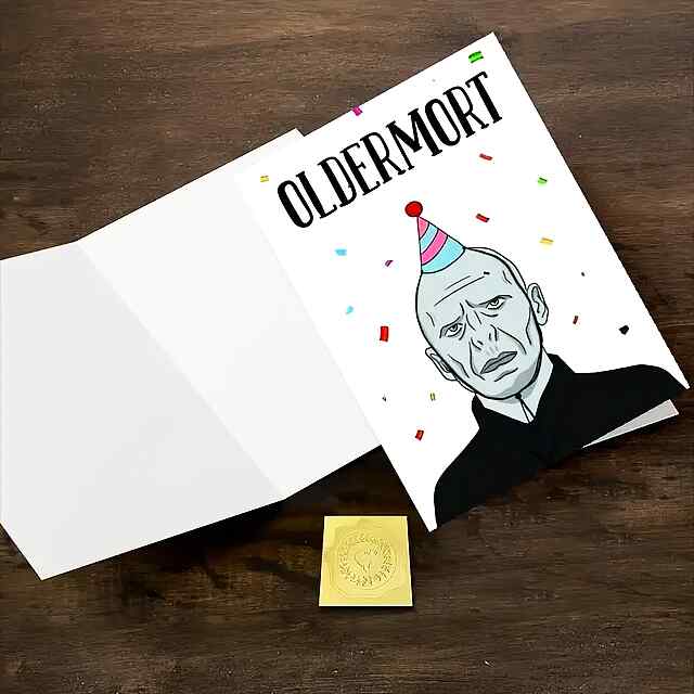 Листівка Олдемор на день народження з конвертом – магічний подарунок. - 2 фото товару