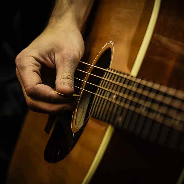 Медіатор для Гітари, Баса: 0.96 мм, Універсальний та Зносостійкий - 3 фото товару