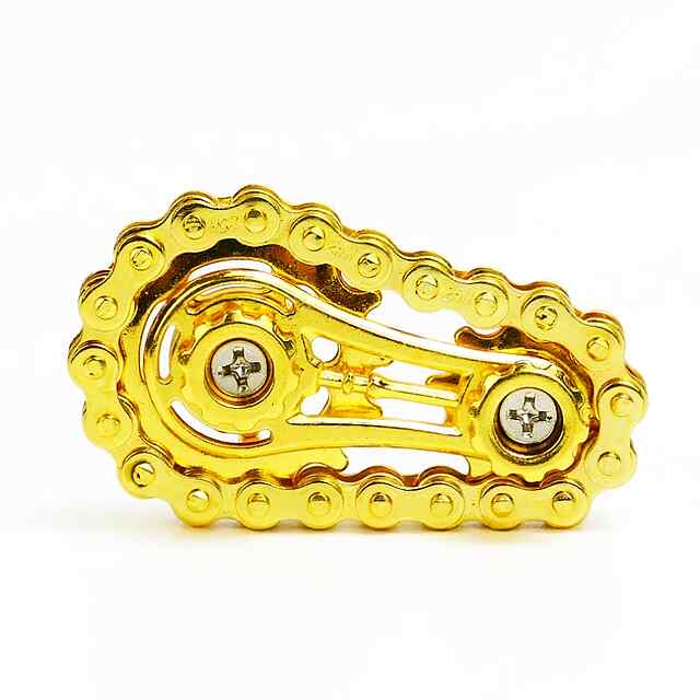 Металевий EDC спінер з ланцюгів, антистрес для дорослих ???? - 2 фото товару