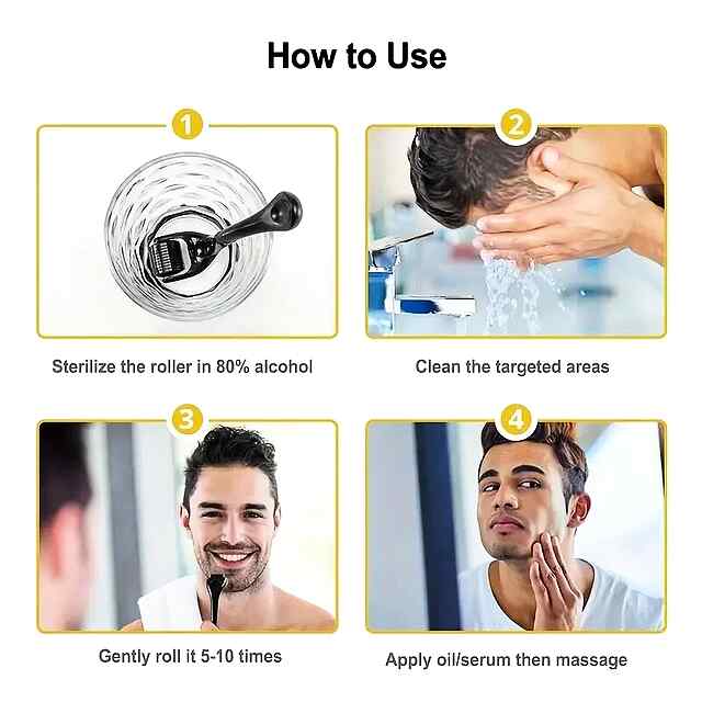 Мезоролер 1.5 мм з титану (540 голок)   чохол | Омолодження та ріст волосся - 2 фото товару