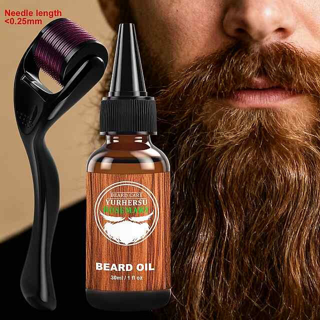 Мезоролер Олія для Бороди: Комплекс Зміцнення  Догляду 540Титан-Голок Розмарин - 0 фото товару