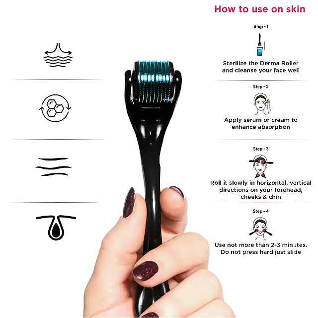 Мезороллер на 540 голок для омолодження та відновлення шкіри - 2 фото товару