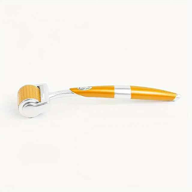 Мікроголковий мезоролер для обличчя та бороди. Титан 0,25 мм — 192 голки. Догляд та рос волосся. - 2 фото товару