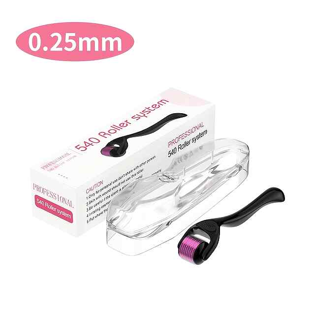 Мікроігольчастий мезоролер 0.25 мм | 540 голок для обличчя, бороди та волосся   чохол

Мікроігольчастий ролер для обличчя та бороди з титановими голками - 0 фото товару