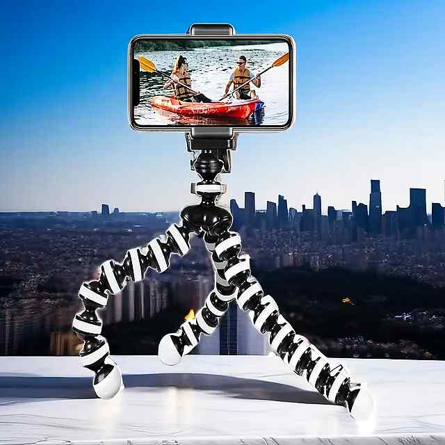 Мін. трипод регульов. вис. для смартфона, проектора та фото/відео - 2 фото товару