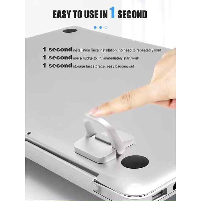 Міні-підставка для ноутбука 10-18 – портативна та легка - 3 фото товару