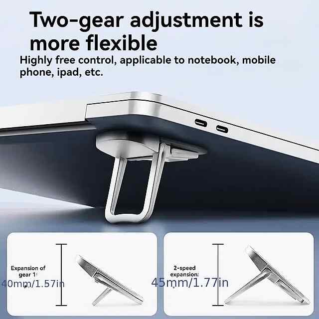 Міні портативна підставка для ноутбуків 10-18 - Macbook та ін. - 2 фото товару