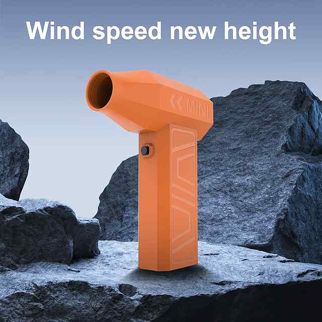 Міні Турбо-Вентилятор 4000мАг - Ультра Потужний Безщітковий - 1 фото товару