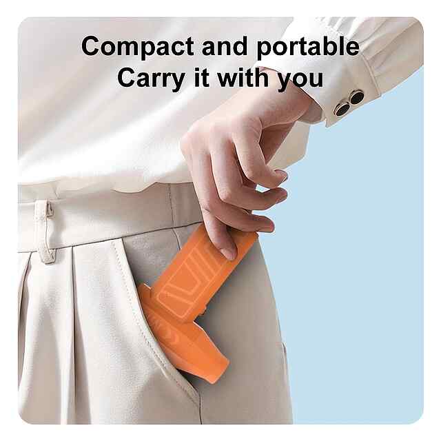 Міні Турбо-Вентилятор 4000mAh - Ультра Потужний Вентилятор з Акумулятором - 1 фото товару