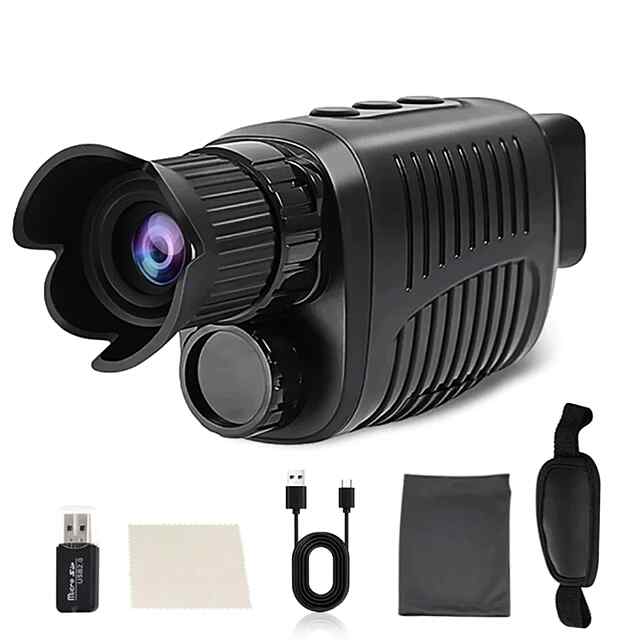 Монокуляр нічного бачення 1080P HD 5X зум   ІЧ-камера для полювання та спостереження