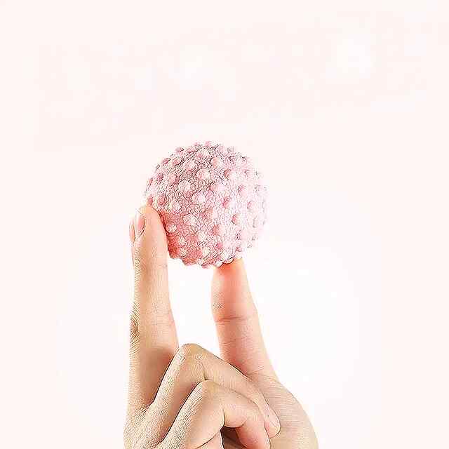 М'яч для масажу фасцій - середньої твердості, зелений (5см) - 1 фото товару