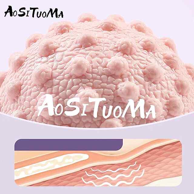 М'яч для міофасціального масажу, середньої твердості, 5см, зелений - 1 фото товару