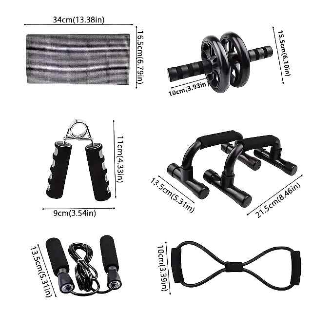 Набір для тренування преса: 7 елементів у комплекті - 2 фото товару