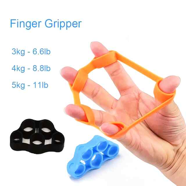 Набір еспандерів 3 в 1 для тренувань рук та зап'ясть, віднови травм, зняти стрес.