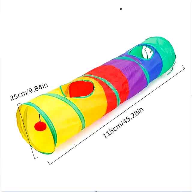 Набір іграшок для котів - Тунель   Паличка   М'ячики (24 предмети) Україна - 3 фото товару
