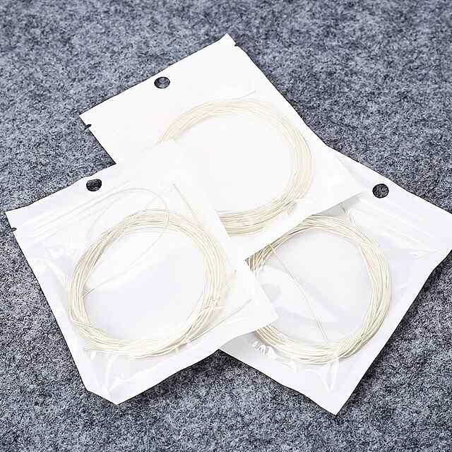 Набір нейлонових струн для класичної гітари - 6шт.   легкий монтаж - 1 фото товару