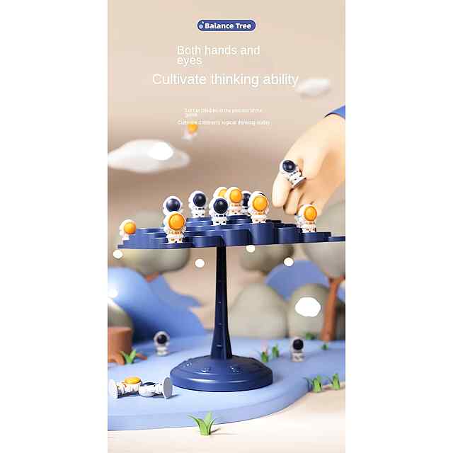 Настільна гра Космонавт у Космосі - сімейна головоломка для дітей і дорослих, розвиває логіку та координацію! Купити в Україні. - 3 фото товару