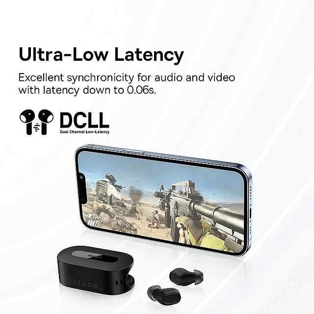 Навушники Baseus Bowie EZ10 True Wireless Bluetooth 5.3, кейс без кришки. - 2 фото товару