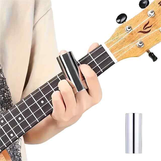 Нержавіючий слайд для гітари – чіткий звук  slide guitar техніки