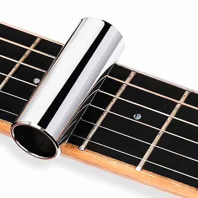 Нержавіючий слайд для гітари – чіткий звук  slide guitar техніки - 2 фото товару