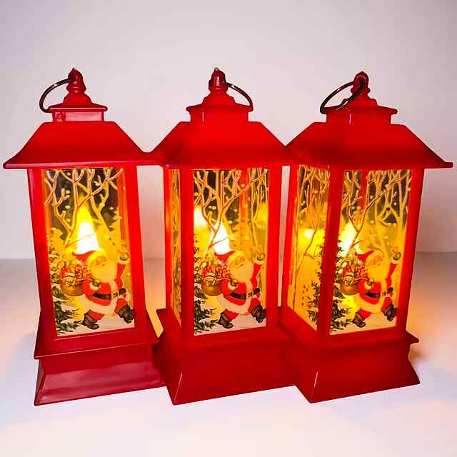 Нічник Святковий з Сантою та Подарунками LED Різдво - 1 фото товару