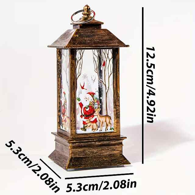 Нічник Святковий з Сантою та Подарунками LED Різдво - 3 фото товару