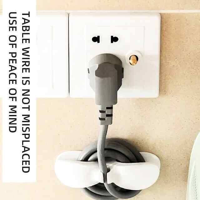 Організатор для кабелів Cable Clamp - порядок на столі та вдома. Купити в Україні. - 0 фото товару