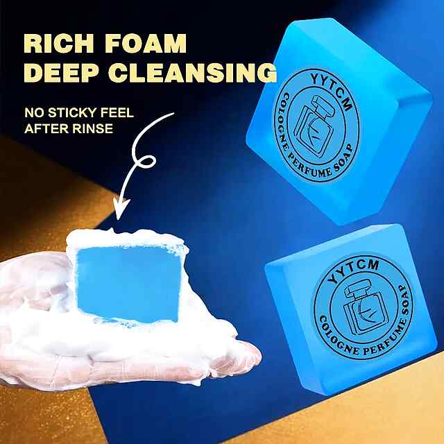 Парфумоване мило-колонія ручної роботи унісекс з м'ятою - 1 фото товару