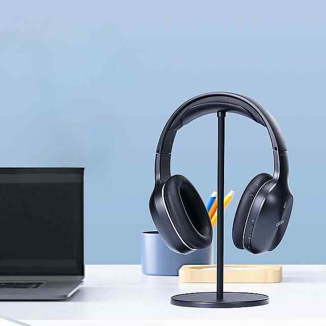 Підставка для навушників на стіл (біла) – стильний та зручний тримач гарнітури. - 2 фото товару