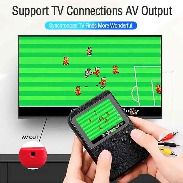 Портативна консоль Retro Game Box | 400 ігор Dendy | Підтримка TV - 2 фото товару