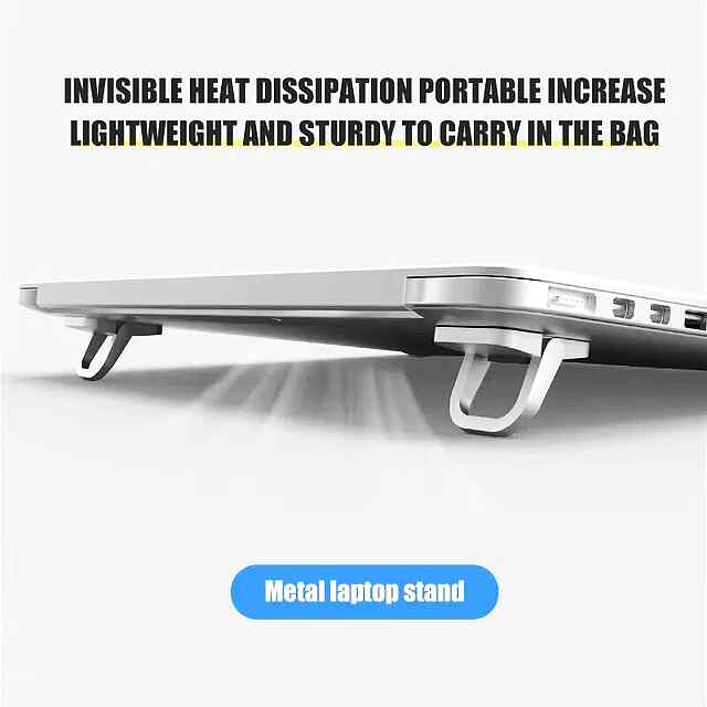 Портативна підставка для ноутбука Macbook (2шт) 10-18 - 2 фото товару