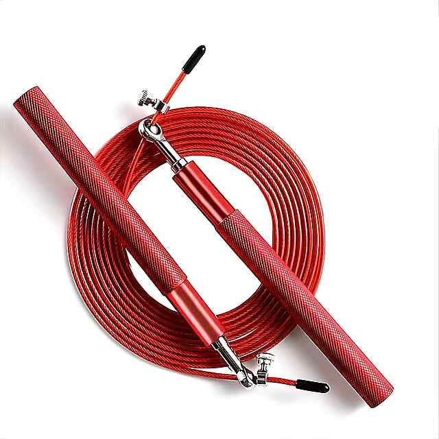 Регульована скакалка для швидкісних тренувань MOGOLD, з підшипниками.