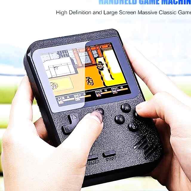 Retro Game Box: Портативна приставка з 400 Dendy-іграми 8Bit   TV out, до 6год. - 3 фото товару