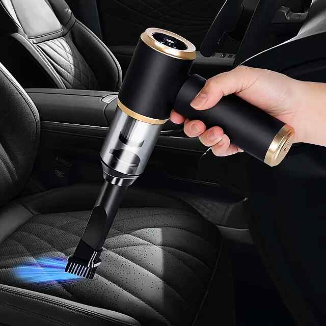 Ручний компресор   Пилосос для ПК/Авто: Бездротовий, Потужний, Type-C 2-в-1 - 2 фото товару