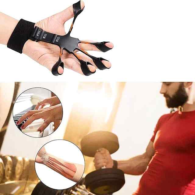 Ручний силіконовий тренажер сили пальців 6-10 кг - для чоловіків і жінок. - 2 фото товару