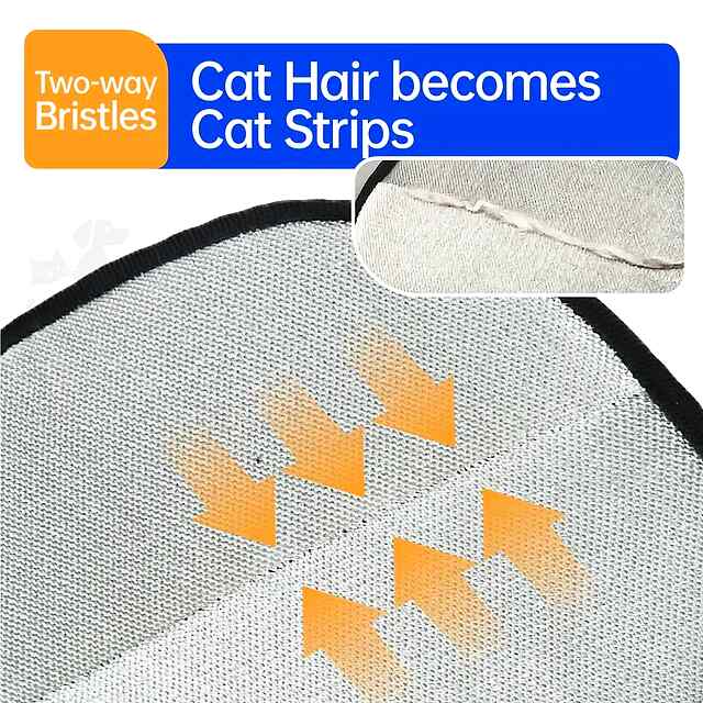 Рукавичка для видалення шерсті тварин із статичною електрикою та щетиною 2в1. - 1 фото товару