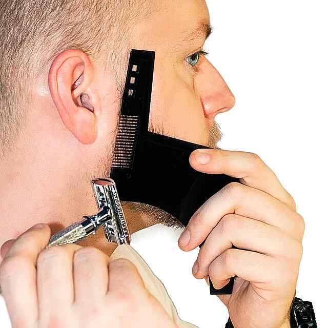 Шаблон для бороди — ідеальна симетрія та стиль ✨ Багатофункціональний аксесуар для догляду, гоління та укладки бороди ????

Купити шаблон трафарет для бороди в Україні ???? - 1 фото товару