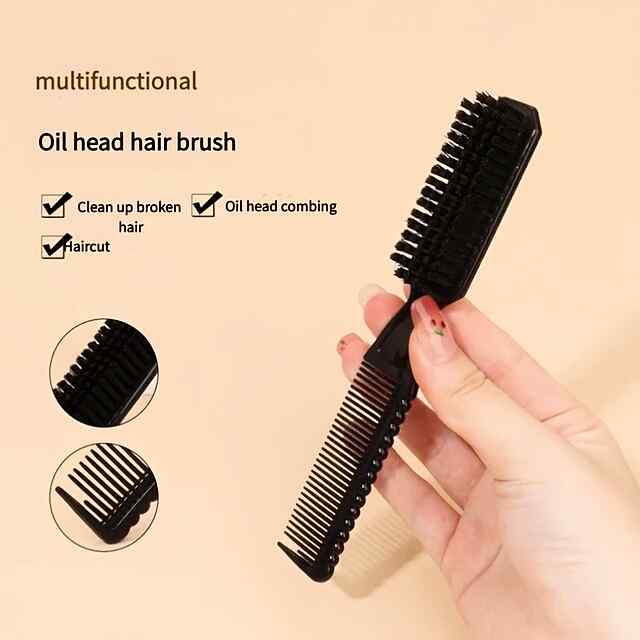 Щітка для бороди та укладки волосся | Багатофункціональний інструмент барбера - 3 фото товару