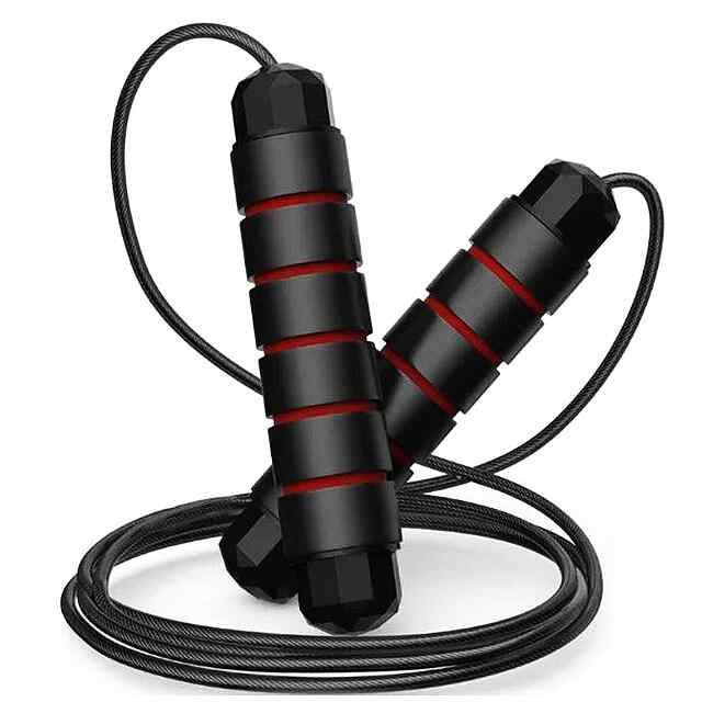 Скакалка Sportex - підшипникова, ПВХ трос, регульована довж. - 3 фото товару