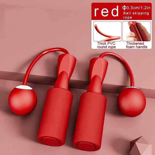 Скакалка зі сталевим тросом, підшипниками та зручними ручками EVA - 2 фото товару