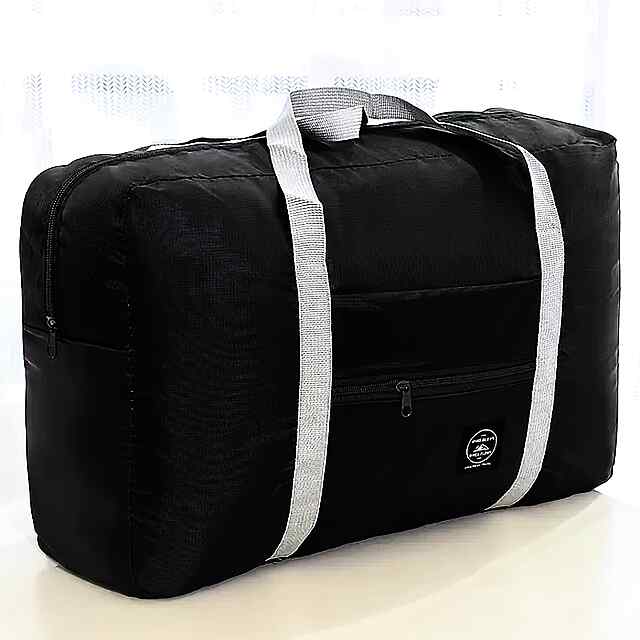 Складана сумка для подорожей - містка й універсальна. Поліестер. Кольори: червоний, чорний, рожевий, синій, зелений. Україна. - 1 фото товару