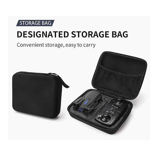 Складаний дрон T9 - радіокерований квадрокоптер для дітей/доросл. Функції автозльоту, утримання висоти, повернення до дому. Wi-Fi керування та LED підсвітка. До 100 м відстань. - 1 фото товару