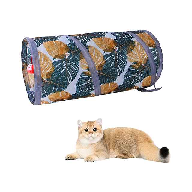 Складаний тунель-намет для котів 50*25 см – ідеальна розвага! - 0 фото товару