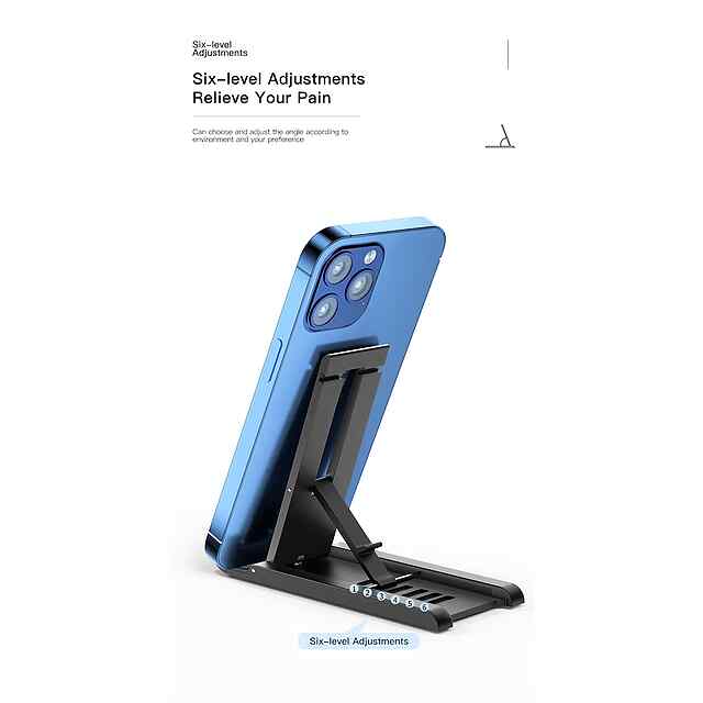 Складаний власник телефону Essager – універсальний для iPhone, iPad, Xiaomi. Компактний та міцний. Купити в Україні. - 3 фото товару