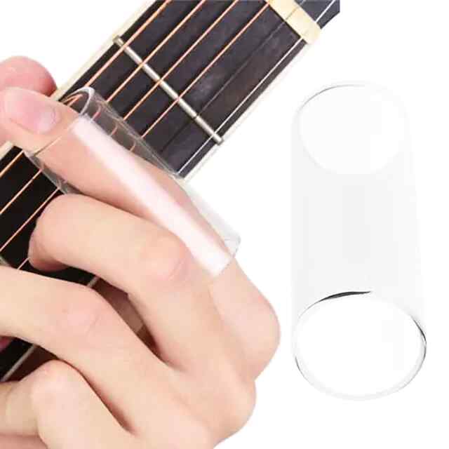 Слайд скляний для гітари 60мм - чистий звук, ковзання, універсальність. - 2 фото товару