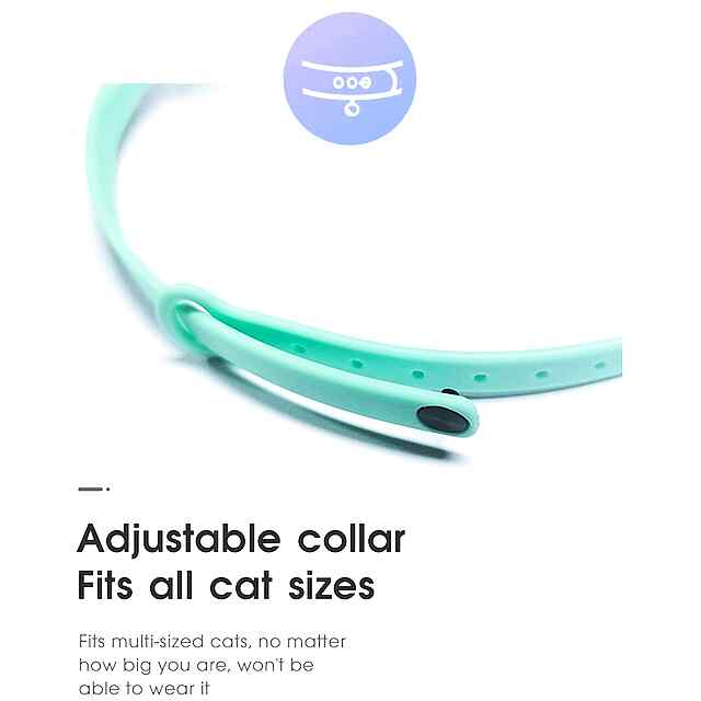 Smart Laser Collar для котів/собак - інтерактивна іграшка, USB, регул. довжина. - 3 фото товару