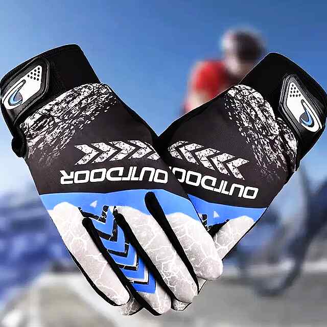 Спортивні рукавички унісекс для велоспорту, фітнесу, мотокросса та інших видів активності. Сенсорний екран. Вентиляція. Надійний хват. Повітропроникні. Універсальний розмір. - 1 фото товару