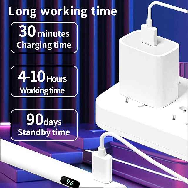 Стілус для iPad з функцією відхилення, чутливий до нахилу, цифровий дисплей живлення, сумісний з iPad Pro/Air/mini - 3 фото товару